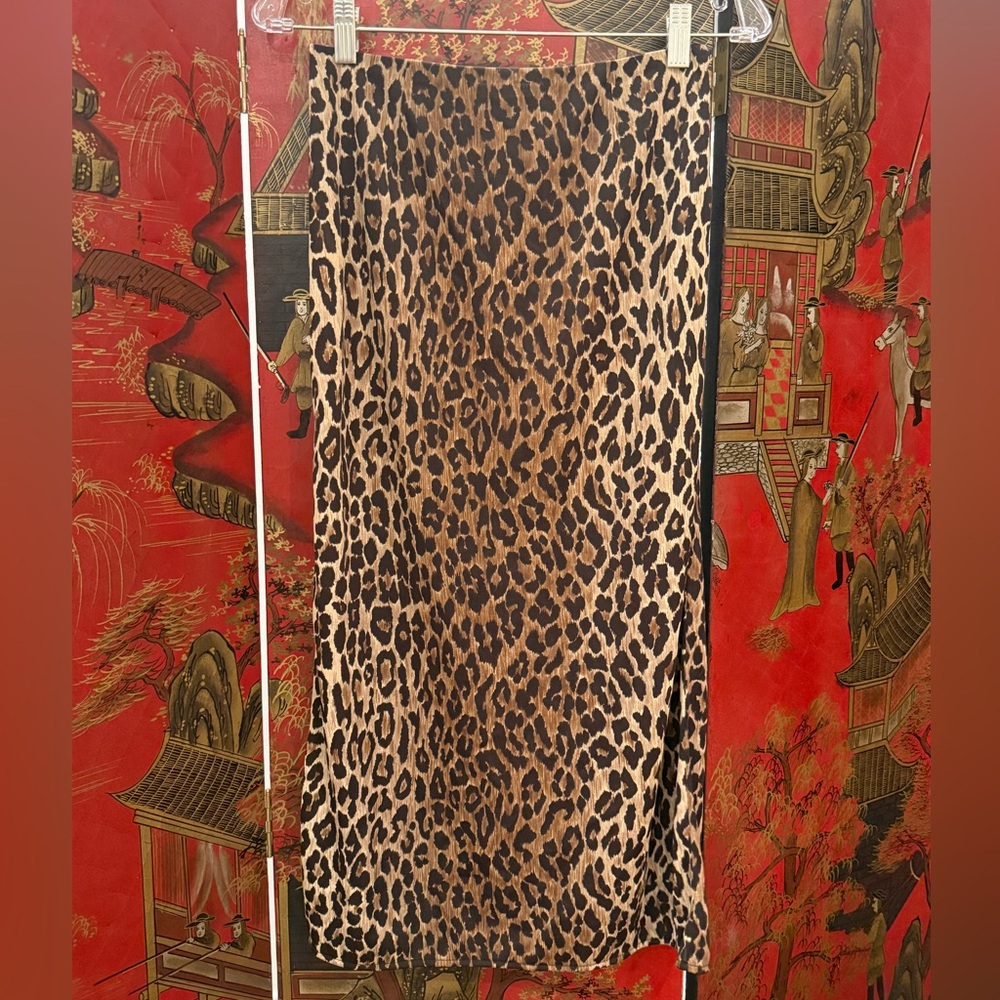 SS 1997 DOLCE AND GABBANA SKIRT SUIT IN LEOPARD SIZE 38 SET SMALL - Picture 5 of 5